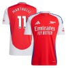 Maillot de Supporter Arsenal Martinelli 11 Domicile 2024-25 Pour Homme